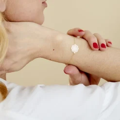 Online Histoire d'Or Bracelet Jovita Or Jaune