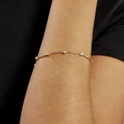 Clearance Histoire d'Or Bracelet Kaelig Plaqué Or Jaune Oxyde De Zirconium