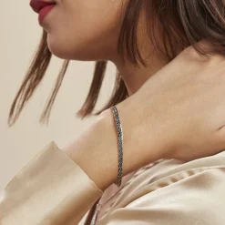 Hot Histoire d'Or Bracelet Kalyane Argent Bicolore