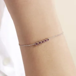 Histoire d'Or Bracelet Karrie Argent Blanc Oxyde De Zirconium* Bracelets|Bracelets Fantaisie