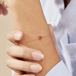 Histoire d'Or Bracelet Kelvyn Argent Rose Oxyde* Bracelets|Bracelets Fantaisie