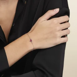 Histoire d'Or Bracelet Lara Argent Blanc