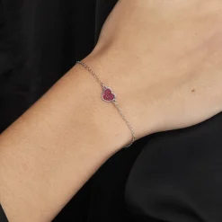 Histoire d'Or Bracelet Lara Argent Blanc