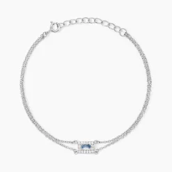 Online Histoire d'Or Bracelet Laurine Argent Blanc Oxyde De Zirconium