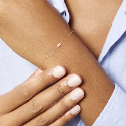 New Histoire d'Or Bracelet Lawry Or Jaune Oxyde De Zirconium