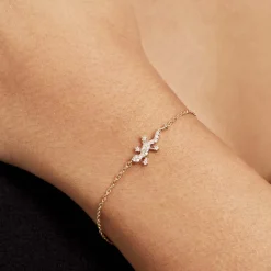 Histoire d'Or Bracelet Lehar Plaqué Or Oxyde De Zirconium* Bracelets|Bracelets Fantaisie