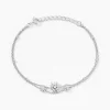 Sale Histoire d'Or Bracelet Leila Argent Blanc Oxyde De Zirconium