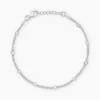 Histoire d'Or Bracelet Leodie Argent Blanc