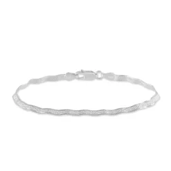 Histoire d'Or Bracelet Leonte Argent Blanc* Bracelets|Bracelets Fantaisie