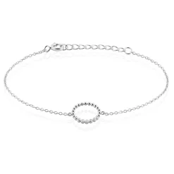 New Histoire d'Or Bracelet Lidig Argent Oxyde De Zirconium