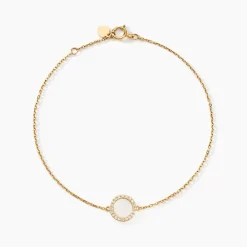 Clearance Histoire d'Or Bracelet Lim De Zirconium or jaune oxyde