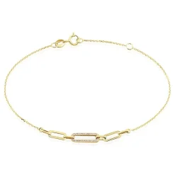 Discount Histoire d'Or Bracelet Link Or Jaune