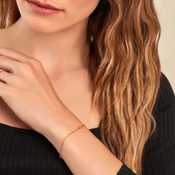 Online Histoire d'Or Bracelet Lipa Argent Rose Oxyde De Zirconium argent rose oxyde champagne