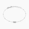 Histoire d'Or Bracelet Lizéa Argent Blanc* Bracelets|Bracelets Fantaisie