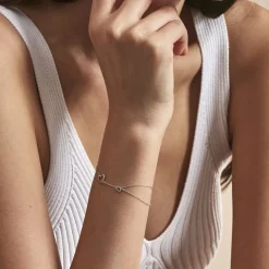 Best Histoire d'Or Bracelet Louise Or Blanc Diamant