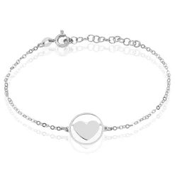 Histoire d'Or Bracelet Lova Argent Blanc