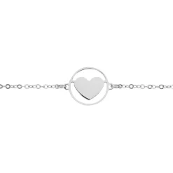 Histoire d'Or Bracelet Lova Argent Blanc