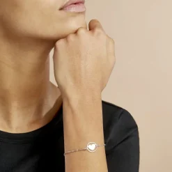 Histoire d'Or Bracelet Lova Argent Blanc