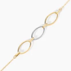 Discount Histoire d'Or Bracelet Lucia Or Bicolore