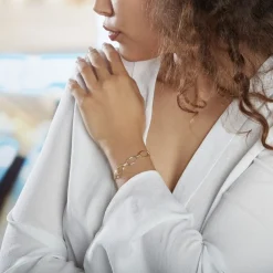 Discount Histoire d'Or Bracelet Lucia Or Bicolore