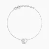 Sale Histoire d'Or Bracelet Lucianna Argent Blanc Oxyde De Zirconium