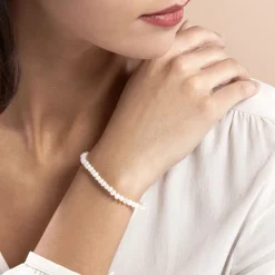 Online Histoire d'Or Bracelet Macy Or Jaune Perle De Culture