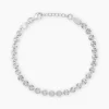 New Histoire d'Or Bracelet Madisone Argent Blanc