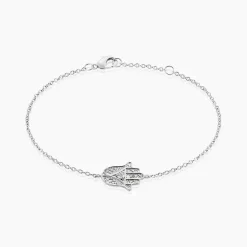 Histoire d'Or Bracelet Mafatma Argent Blanc Oxyde De Zirconium* Bracelets|Bracelets Fantaisie