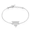 Clearance Histoire d'Or Bracelet Mahala Argent Blanc