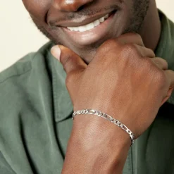 Hot Histoire d'Or Bracelet Maille Argent Vivian