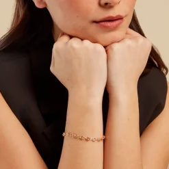 Histoire d'Or Bracelet Maille Dami Maille Grain De Cafe* Bracelets|Bracelets Maille