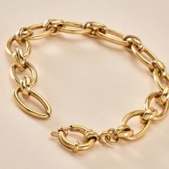Histoire d'Or Bracelet Maille Perry Acier Doré* Bracelets|Bracelets Fantaisie