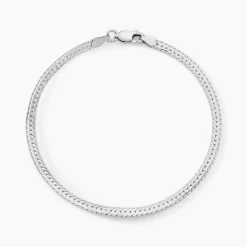 Histoire d'Or Bracelet Maille Thiane Argent Blanc* Bracelets|Bracelets Fantaisie