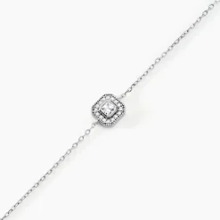 Histoire d'Or Bracelet Majesty Argent Blanc Oxyde De Zirconium