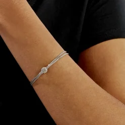 Clearance Histoire d'Or Bracelet Makana Argent Blanc