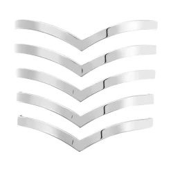 Histoire d'Or Bracelet Manchette Abid Acier Blanc