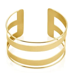 Histoire d'Or Bracelet Manchette Chita Acier Doré* Bracelets|Bracelets Fantaisie