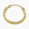 Histoire d'Or Bracelet Mandera Acier Jaune* Bracelets|Bracelets Fantaisie