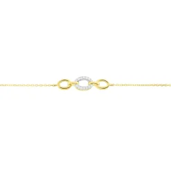 Discount Histoire d'Or Bracelet Margane Or Jaune Diamant
