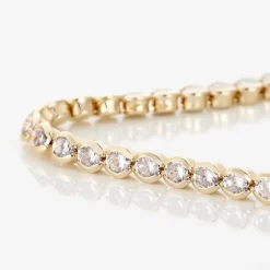 Discount Histoire d'Or Bracelet Maryannick Plaqué Or Jaune Oxyde De Zirconium