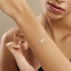 Discount Histoire d'Or Bracelet Maryeme Infini Selectra or blanc