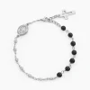 Histoire d'Or Bracelet Maximus Acier Blanc Onyx* Bracelets|Bracelets Fantaisie