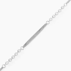 New Histoire d'Or Bracelet Melodie Argent Blanc