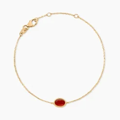 Histoire d'Or Bracelet Memory Plaqué Or Jaune Pierre De Synthese* Bracelets|Bracelets Fantaisie