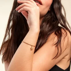 Sale Histoire d'Or Bracelet Mermaid Acier Jaune