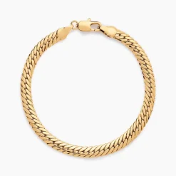 Histoire d'Or Bracelet Messaline Plaqué Or Jaune* Bracelets|Bracelets Maille