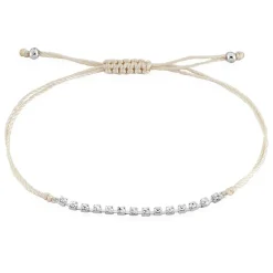 Histoire d'Or Bracelet Miguyae Argent Blanc Oxyde De Zirconium* Bracelets|Bracelets Fantaisie