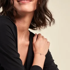 New Histoire d'Or Bracelet Mikaelle Argent Blanc