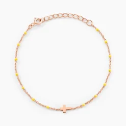 Online Histoire d'Or Bracelet Mimosa Argent Rose