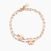 Clearance Histoire d'Or Bracelet Mimosa Argent Rose